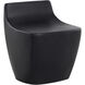 Ledger 25.5 inch Black Outdoor Stool
